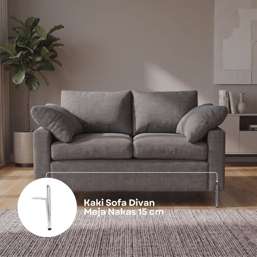 sparepart PARTS0044 Kaki Sofa Divan Meja Nakas 15 cm PARTS DIVISION OSCARLIVING