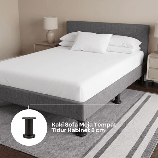 sparepart PARTS0053 Kaki Sofa Meja Tempat Tidur Kabinet 8 cm PARTS DIVISION OSCARLIVING