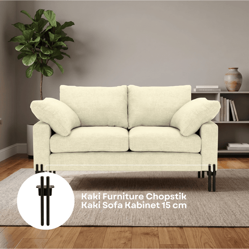 sparepart PARTS0055 Kaki Furniture Chopstik Kaki Sofa Kabinet 15 cm PARTS DIVISION OSCARLIVING