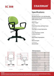 Kursi Staff Kursi Kantor Chairman SC308 CHAIRMAN OSCARLIVING