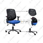 Kursi Staff Kursi Kantor Chairman TS0708A Xetra CHAIRMAN OSCARLIVING