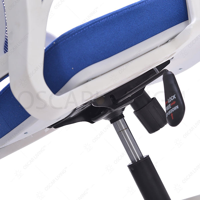 Kursi Staff Kursi Kantor INCO Casova I / W - CR - Rangka Putih INCO OSCARLIVING