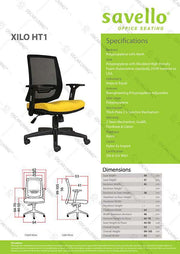 Kursi Staff Kursi Kantor Savello Xilo HT1 SAVELLO OSCARLIVING
