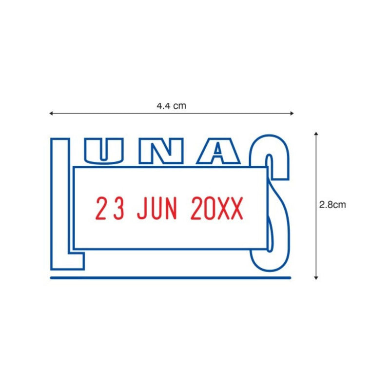 STEMPEL Stempel Joyko Date Stamp S-71 JOYKO OSCARLIVING