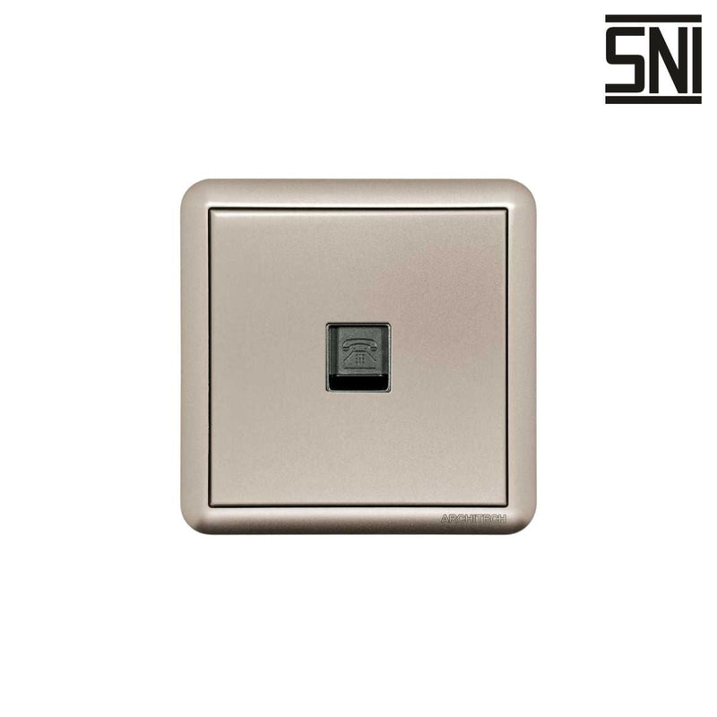 Stop Kontak Stop Kontak Dinding (Inbow) Architech Dynamic A23-C18U A+C Fast ARCHITECH OSCARLIVING