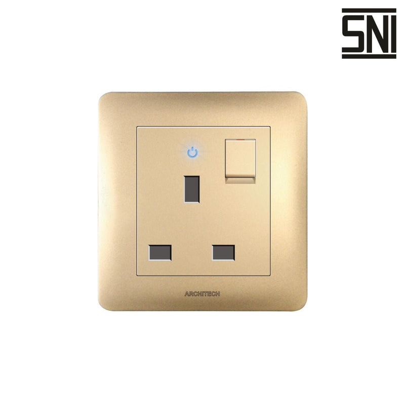 Stop Kontak Stop Kontak Dinding (Inbow) Architech Infinity A63-C12 ARCHITECH OSCARLIVING