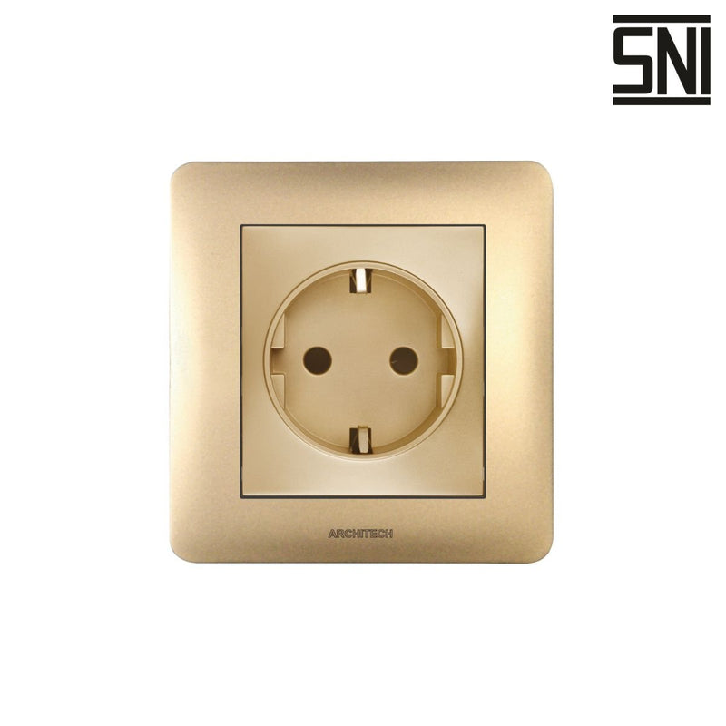 Stop Kontak Stop Kontak Dinding (Inbow) Architech Infinity A63-C18 ARCHITECH OSCARLIVING