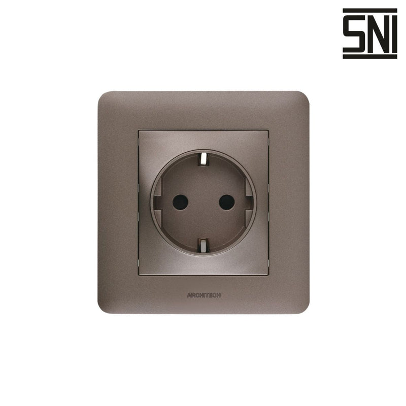 Stop Kontak Stop Kontak Dinding (Inbow) Architech Infinity A63-C18 ARCHITECH OSCARLIVING