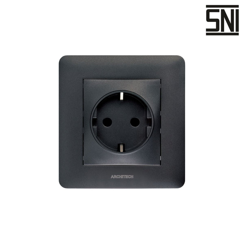 Stop Kontak Stop Kontak Dinding (Inbow) Architech Infinity A63-C18 ARCHITECH OSCARLIVING