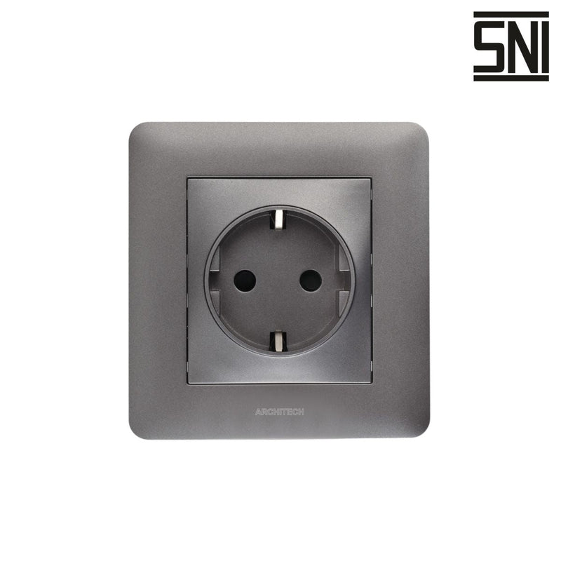 Stop Kontak Stop Kontak Dinding (Inbow) Architech Infinity A63-C18 ARCHITECH OSCARLIVING