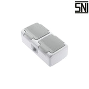 Stop Kontak Stop Kontak Dinding (Outbow) Meval Waterproof SV1 - S43 MEVAL OSCARLIVING