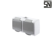 Stop Kontak Stop Kontak Dinding (Outbow) Meval Waterproof SV1 - S43 MEVAL OSCARLIVING