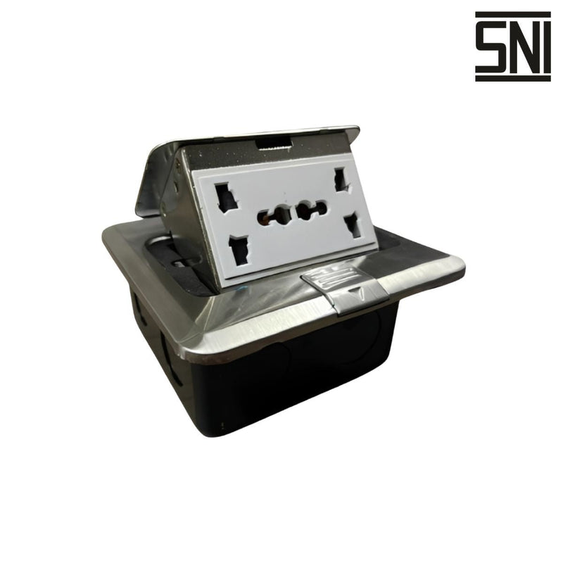 Stop Kontak Stop Kontak Tanam Lantai Hik Smart Floor Socket Multi function+ Six Socket HIK SMART OSCARLIVING