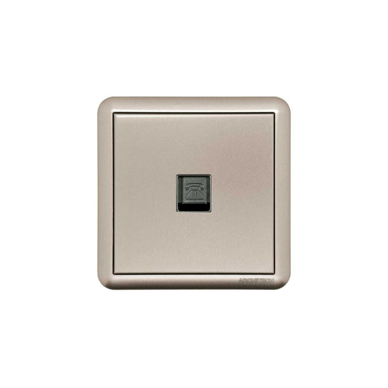 Stop Kontak Stop Kontak Telepon Dinding (Inbow) Architech Dynamic A23-E01 ARCHITECH OSCARLIVING