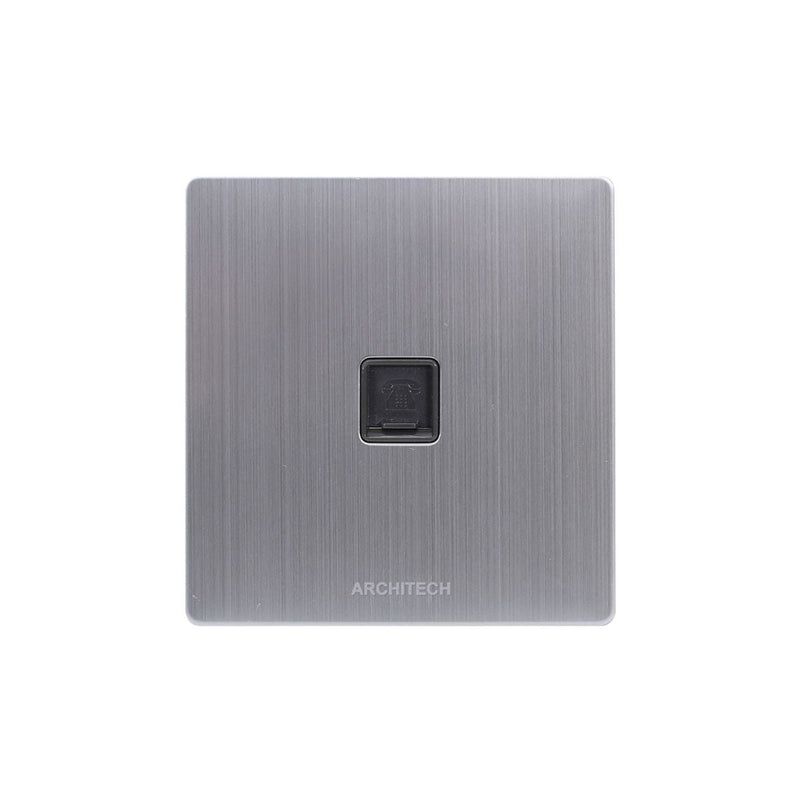Stop Kontak Stop Kontak Telepon Dinding (Inbow) Architech Venus A69-E01 ARCHITECH OSCARLIVING
