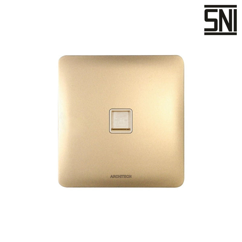 Stop Kontak Stop Kontak Telepon (Inbow) Architech Infinity A63-E01 ARCHITECH OSCARLIVING