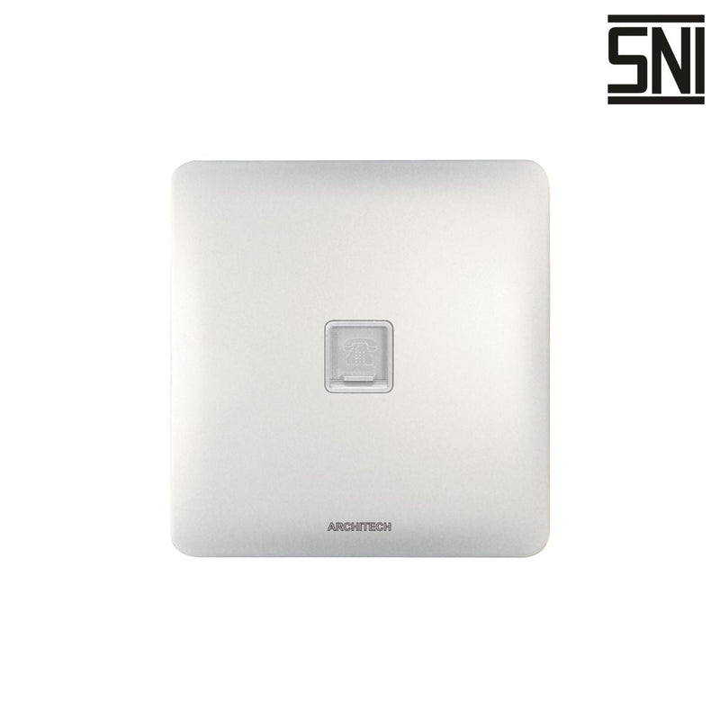 Stop Kontak Stop Kontak Telepon (Inbow) Architech Infinity A63-E01 ARCHITECH OSCARLIVING