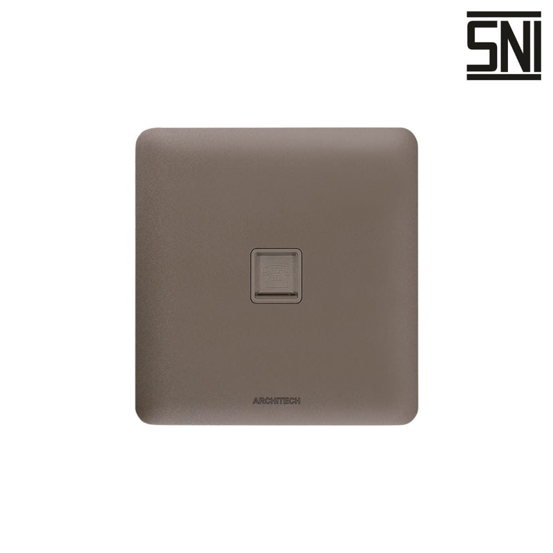 Stop Kontak Stop Kontak Telepon (Inbow) Architech Infinity A63-E01 ARCHITECH OSCARLIVING