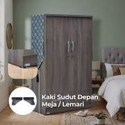 SUKU CADANG - SPAREPART PARTS0018 Kaki Sudut Depan Meja / Lemari PARTS DIVISION OSCARLIVING