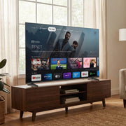 TELEVISI TV Aqua AQT50K85FUX 4K HDR Google AQUA OSCARLIVING