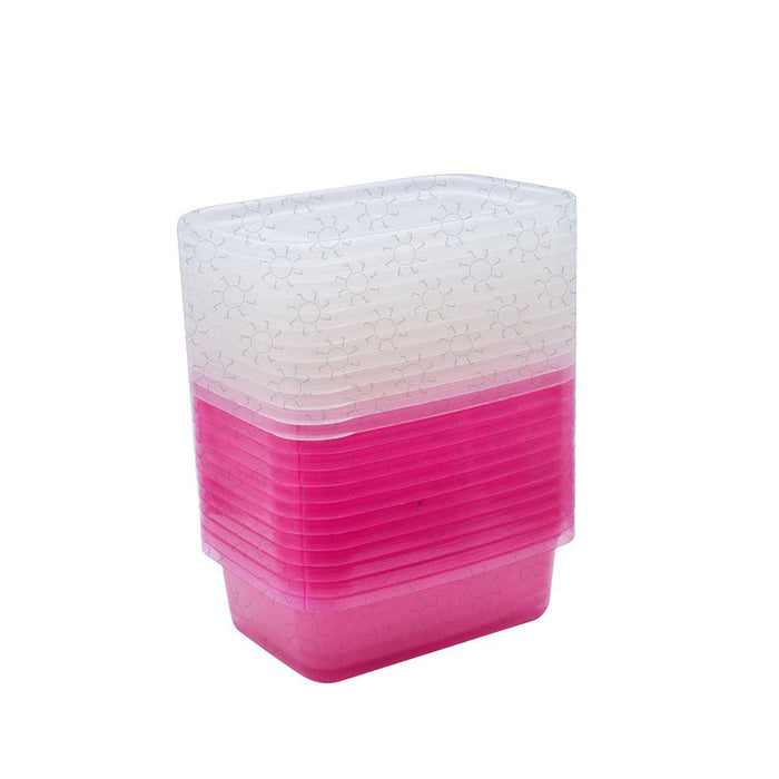 TEMPAT MAKAN Tempat Makan Green Leaf 7612 12pcs| Warna Random GREEN LEAF OSCARLIVING