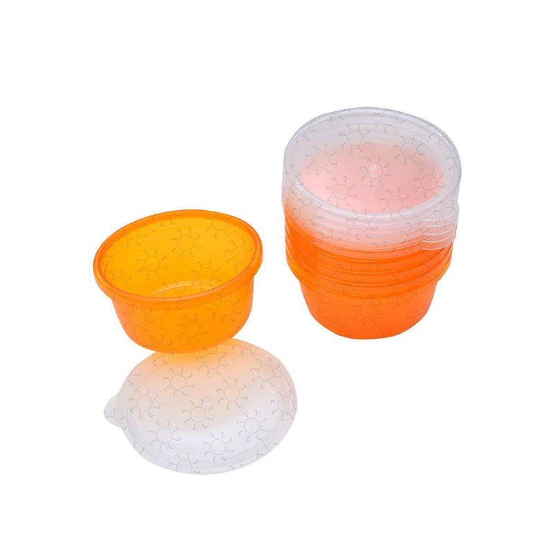 TEMPAT MAKAN Tempat Makan Green Leaf 7625 6pcs| Warna Random GREEN LEAF OSCARLIVING