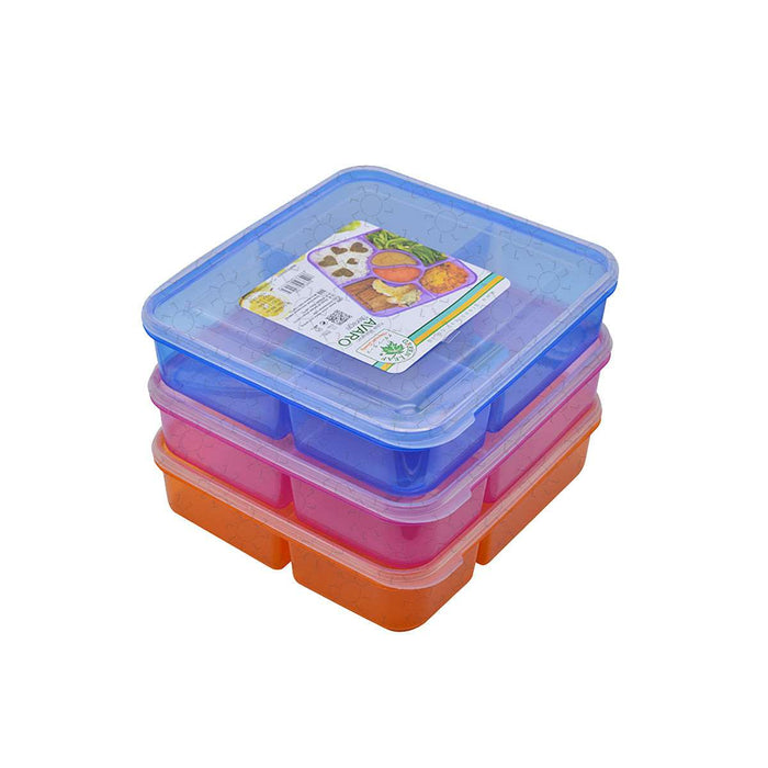 TEMPAT MAKAN Tempat Makan Green Leaf Avaro 7557 | Warna Random GREEN LEAF OSCARLIVING