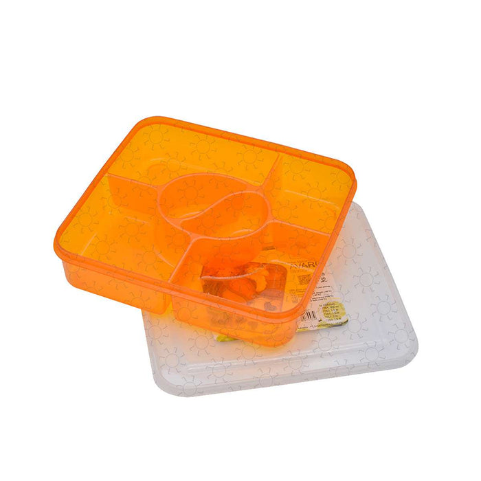 TEMPAT MAKAN Tempat Makan Green Leaf Avaro 7557 | Warna Random GREEN LEAF OSCARLIVING