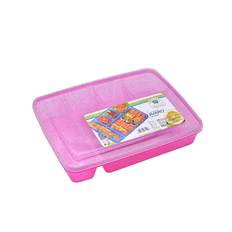 TEMPAT MAKAN Tempat Makan Green Leaf Avaro 7559 | Warna Random GREEN LEAF OSCARLIVING