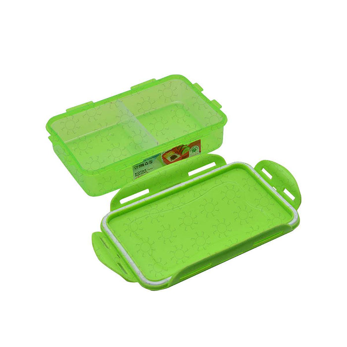 TEMPAT MAKAN Tempat Makan Green Leaf Lock with Partition 7211P GREEN LEAF OSCARLIVING