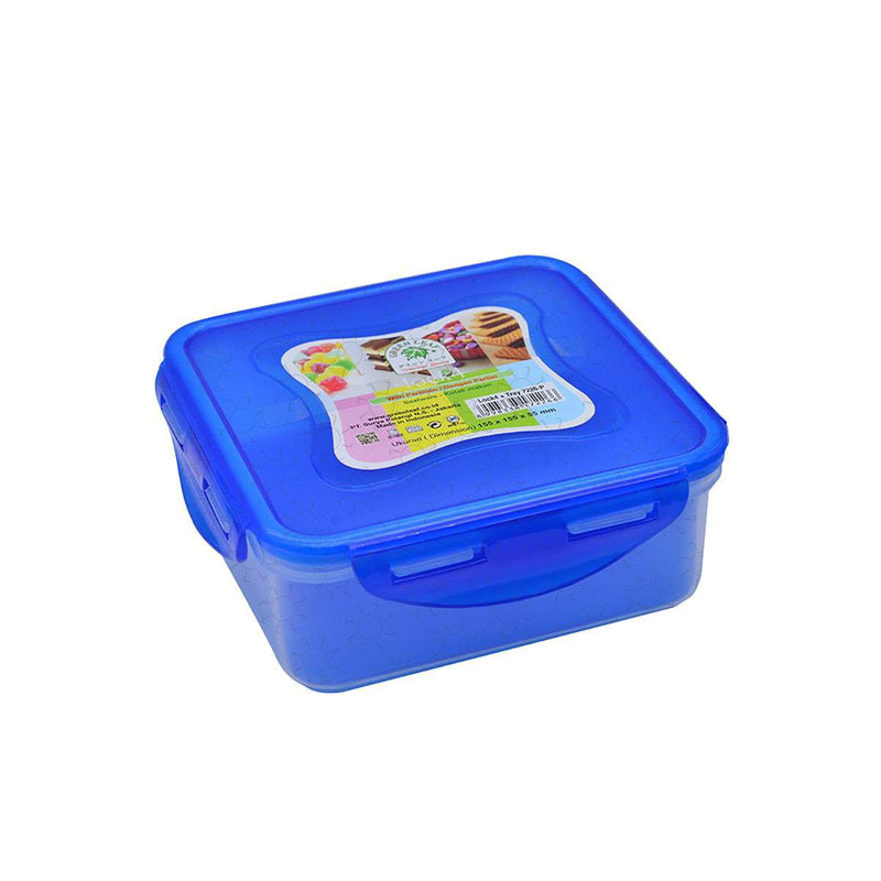 TEMPAT MAKAN Tempat Makan Green Leaf Lock with Partition 7226P GREEN LEAF OSCARLIVING
