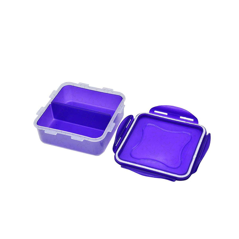 TEMPAT MAKAN Tempat Makan Green Leaf Lock with Partition 7226P GREEN LEAF OSCARLIVING