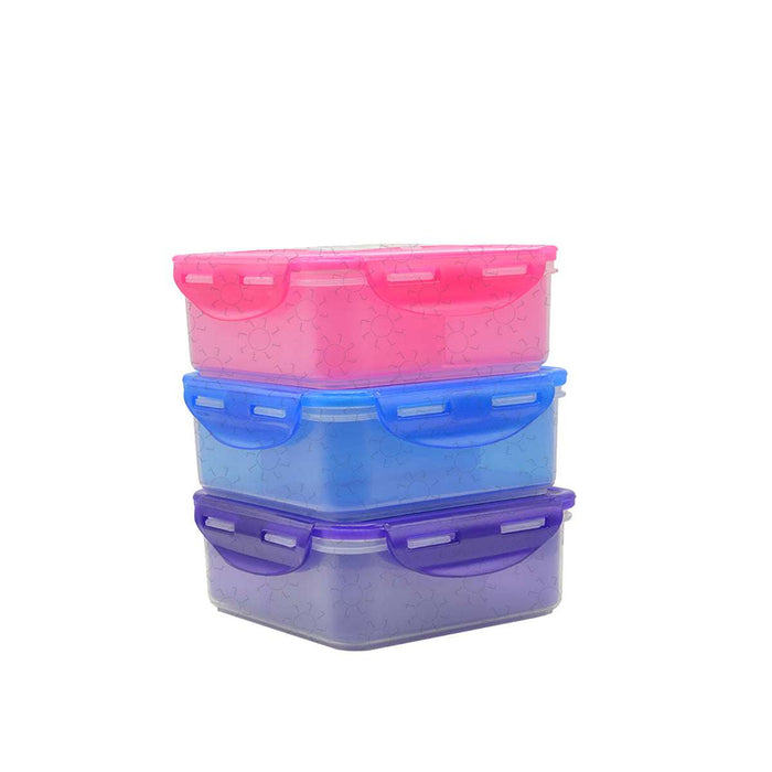 TEMPAT MAKAN Tempat Makan Green Leaf Lock with Partition 7226P GREEN LEAF OSCARLIVING