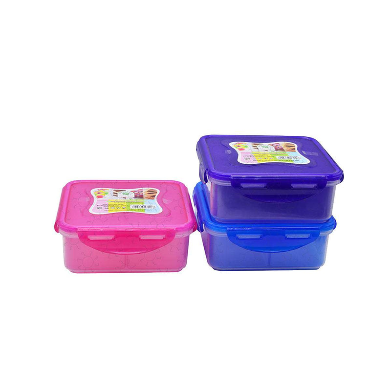 TEMPAT MAKAN Tempat Makan Green Leaf Lock with Partition 7226P GREEN LEAF OSCARLIVING