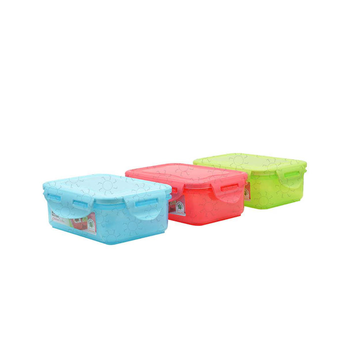 TEMPAT MAKAN Tempat Makan Green Leaf Sealware Lock Four 7206 GREEN LEAF OSCARLIVING