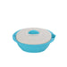 TEMPAT MAKAN Tempat Makan Green Leaf Verona 7691 dengan Ladle | Warna Random GREEN LEAF OSCARLIVING