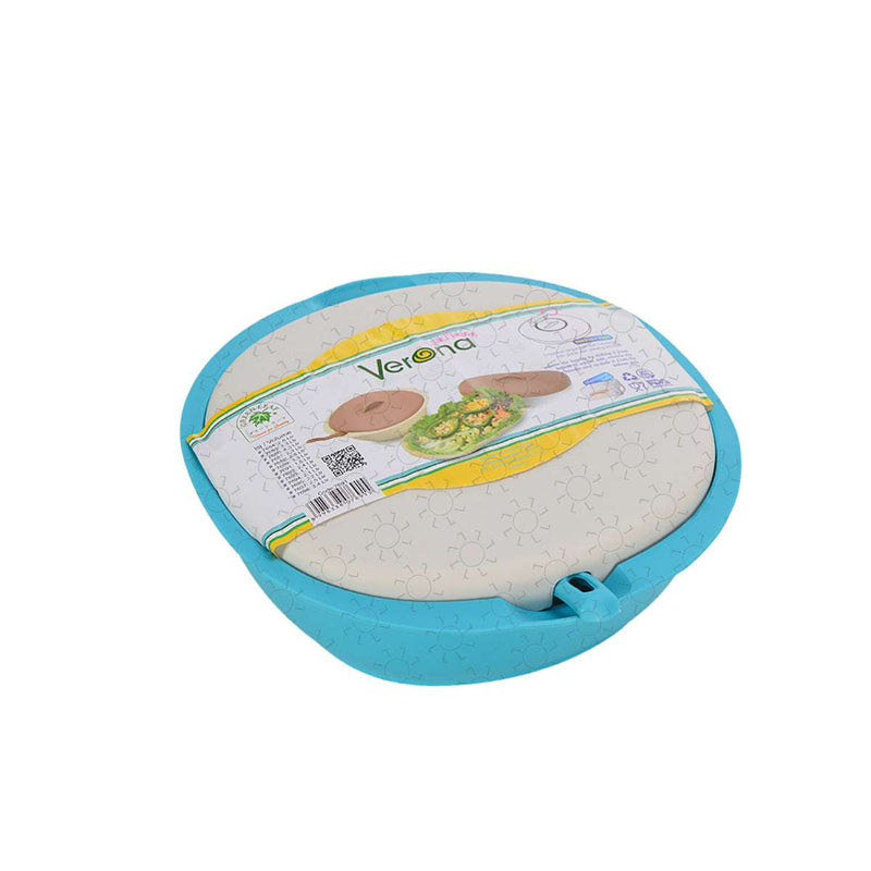 TEMPAT MAKAN Tempat Makan Green Leaf Verona 7691 dengan Ladle | Warna Random GREEN LEAF OSCARLIVING