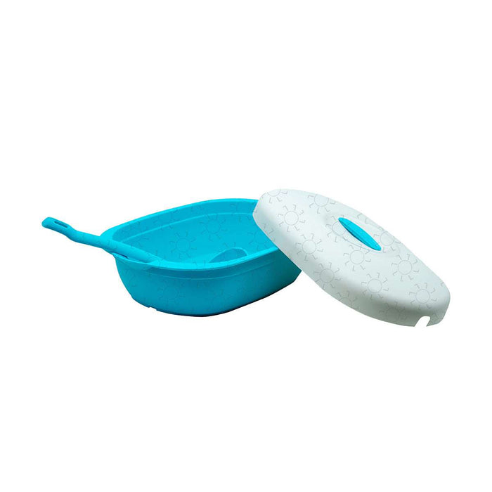 TEMPAT MAKAN Tempat Makan Green Leaf Verona 7692 dengan Ladle | Warna Random GREEN LEAF OSCARLIVING