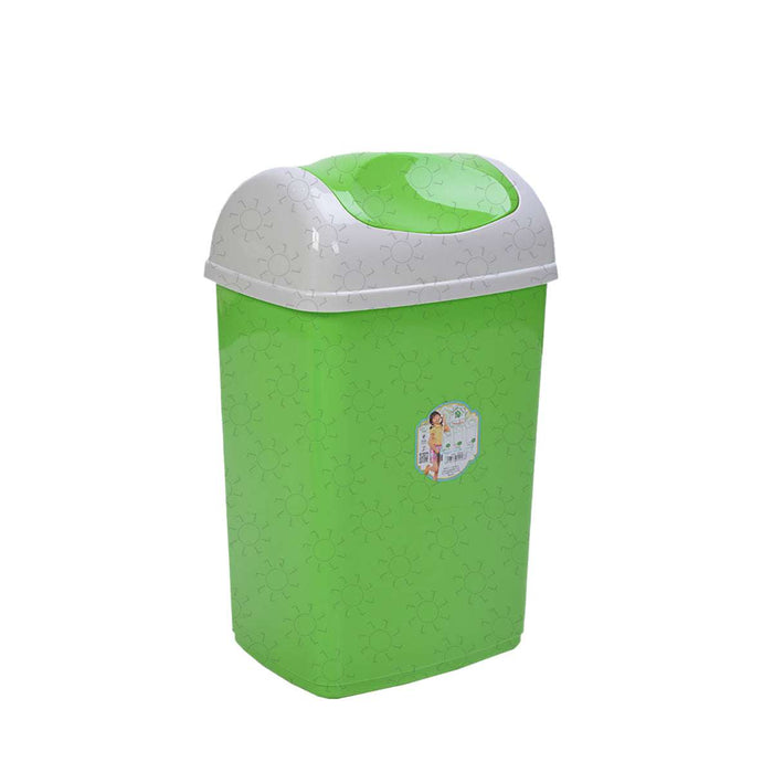 Tempat Sampah Tempat Sampah Green Leaf Aurion Dustbin 24L 2003N | Warna Random GREEN LEAF OSCARLIVING
