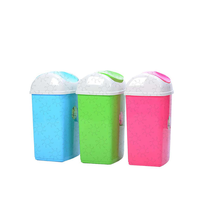 Tempat Sampah Tempat Sampah Green Leaf Aurion Dustbin 24L 2003N | Warna Random GREEN LEAF OSCARLIVING