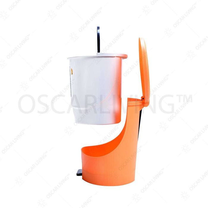 Tempat Sampah Tempat Sampah Injak Tutup Bulat Shinpo 715 SHINPO OSCARLIVING