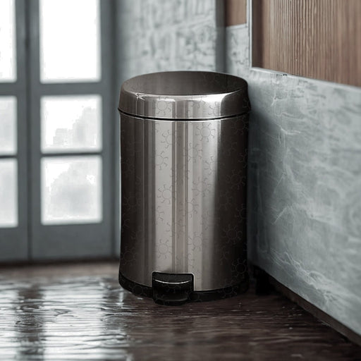 Tempat Sampah Tempat Sampah Jaya Stainless Pedal Metal Bucket 7L JAYA STAINLESS OSCARLIVING