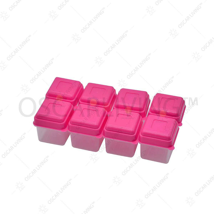 WADAH BUMBU - SEASONING CONTAINER Tempat Bumbu Green Leaf IVONE 7242 | Seasoning Container IVONE 7242 GREEN LEAF OSCARLIVING