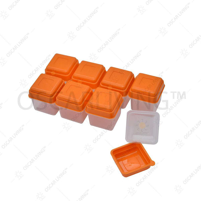 WADAH BUMBU - SEASONING CONTAINER Tempat Bumbu Green Leaf IVONE 7242 | Seasoning Container IVONE 7242 GREEN LEAF OSCARLIVING