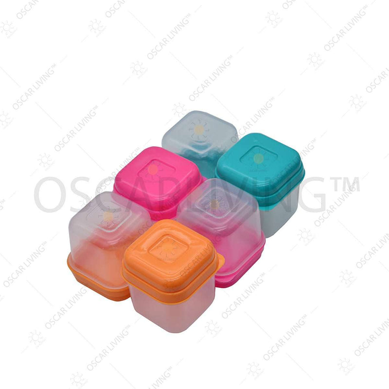 WADAH BUMBU - SEASONING CONTAINER Tempat Bumbu Green Leaf IVONE 7242 | Seasoning Container IVONE 7242 GREEN LEAF OSCARLIVING