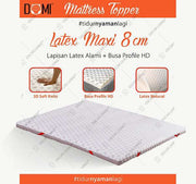 Mattress Topper Lapisan Kasur Domi Topper Latex DOMI OSCARLIVING