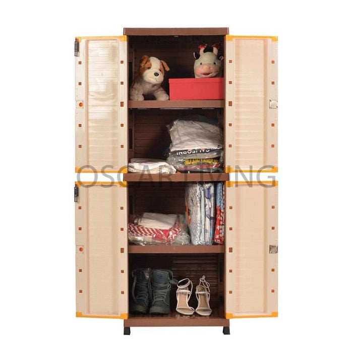 LEMARI PLASTIK - PLASTIC WARDROBE Lemari Plastik Club Grand Mini 4 Susun CLUB OSCARLIVING