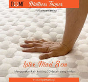 Mattress Topper Lapisan Kasur Domi Topper Latex DOMI OSCARLIVING