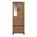 LEMARI PLASTIK - PLASTIC WARDROBE Lemari Plastik Napolly Cabro81 + Kaca | Plastic Wardrobe NAPOLLY OSCARLIVING