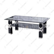 MEJA TAMU - COFFEE TABLE Meja Ruang Tamu OLIV HWANG MT1158 Kaca OLIV OSCARLIVING